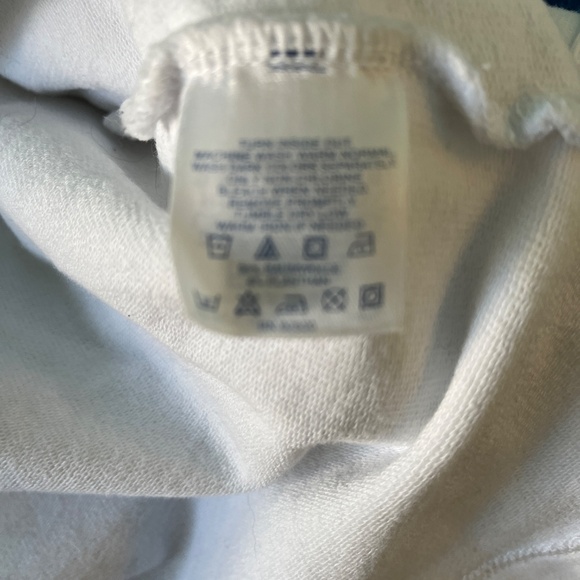 Land’s End White Hooded Sweatshirt, L - Picture 7 of 9